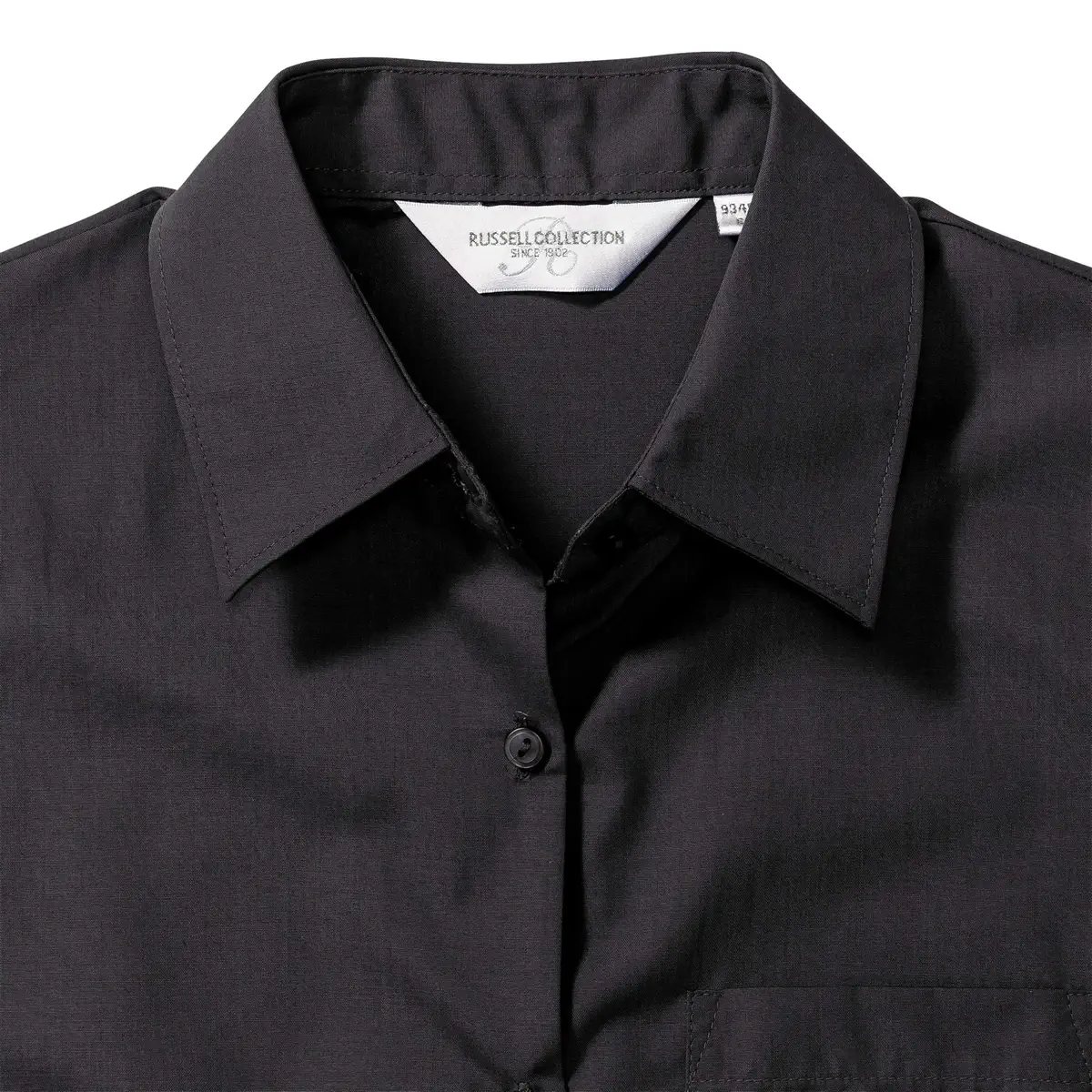 Russell Ladies Long Sleeve Polycotton Easy Care Poplin Shirt