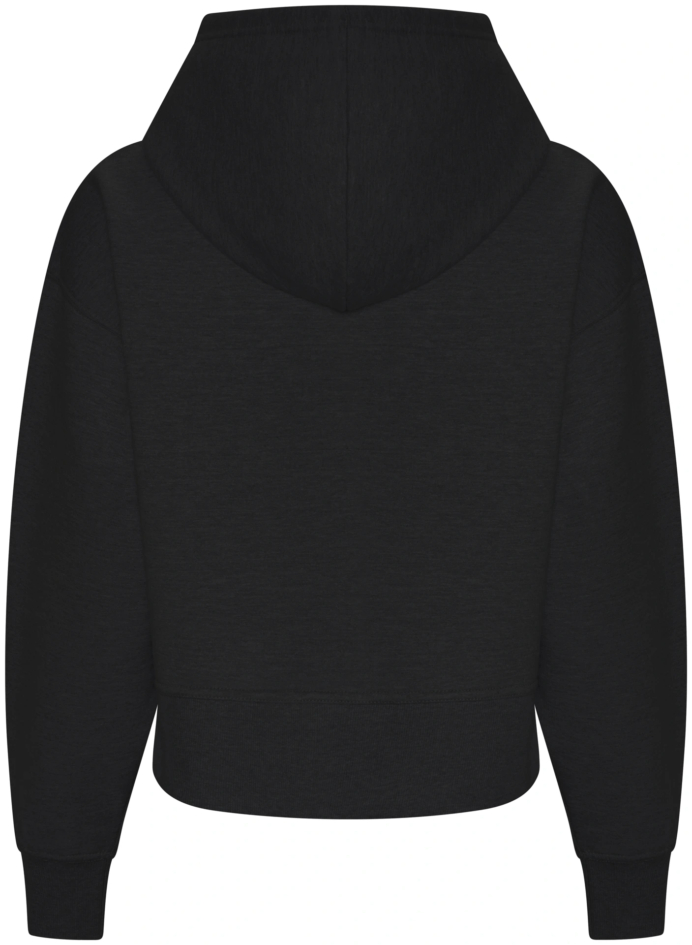 justhoods-jh305-womens-relaxed-hoodie-deepblack-back-3 Just Hoods Women's Relaxed Hoodie