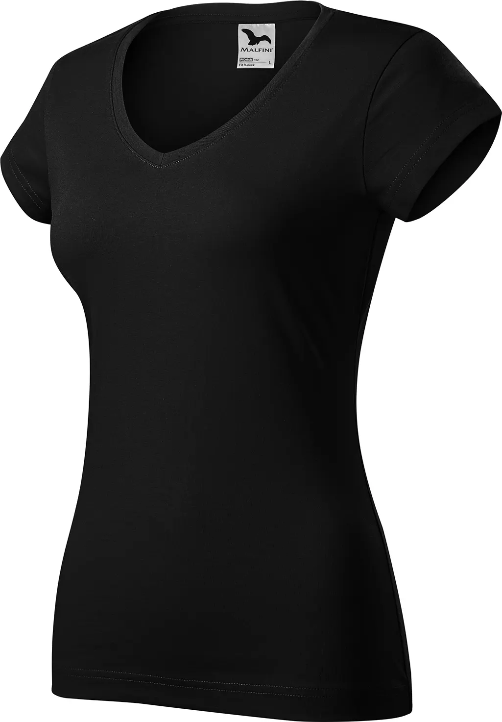 MALFINI T-Shirt Damen Fit V-Neck 162