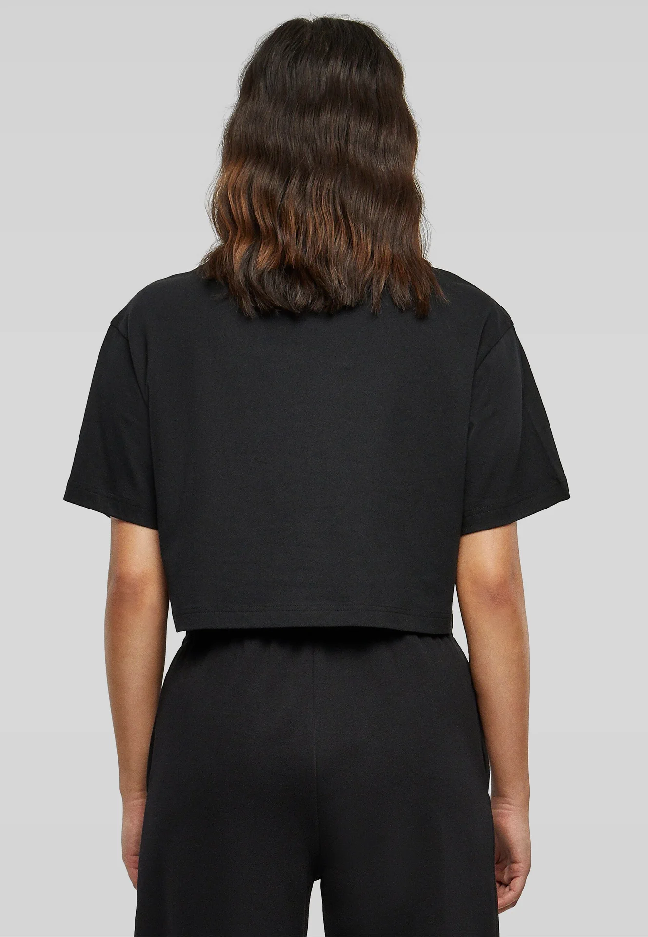 Build Your Brand Ladies Short Oversized Tee