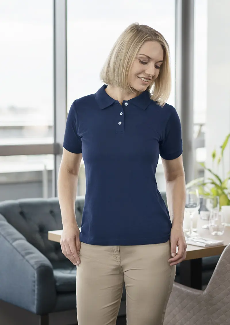 KARLOWSKY Damen Workwear Poloshirt Modern-Flair