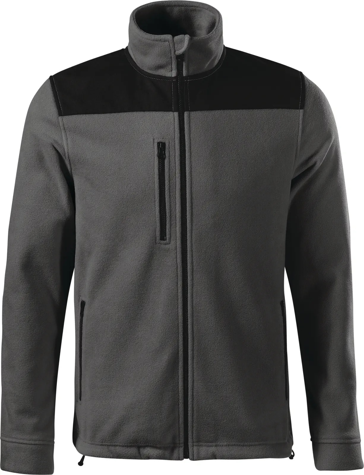 rimeck-530-fleece-effect-stahlgrau-front-2 RIMECK Fleecejacke Effect 530