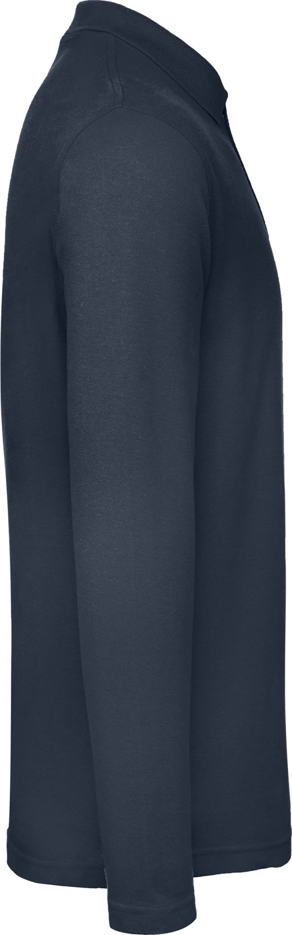 BC-PUI12-ID001-LSL-navy-1 B&C Long Sleeve Polo ID.001 Men's