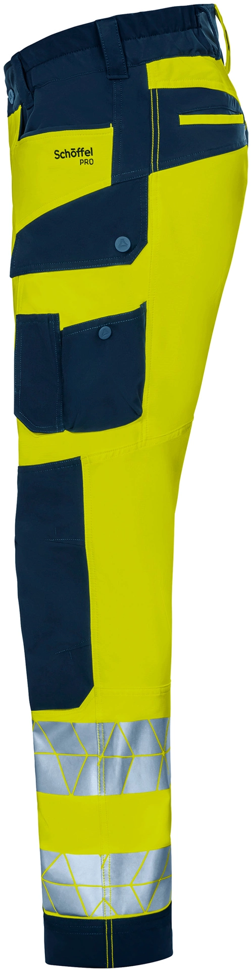 Schöffel PRO 7706 BULLDOZER Warnschutz Bundhose 4-Wege-Stretch