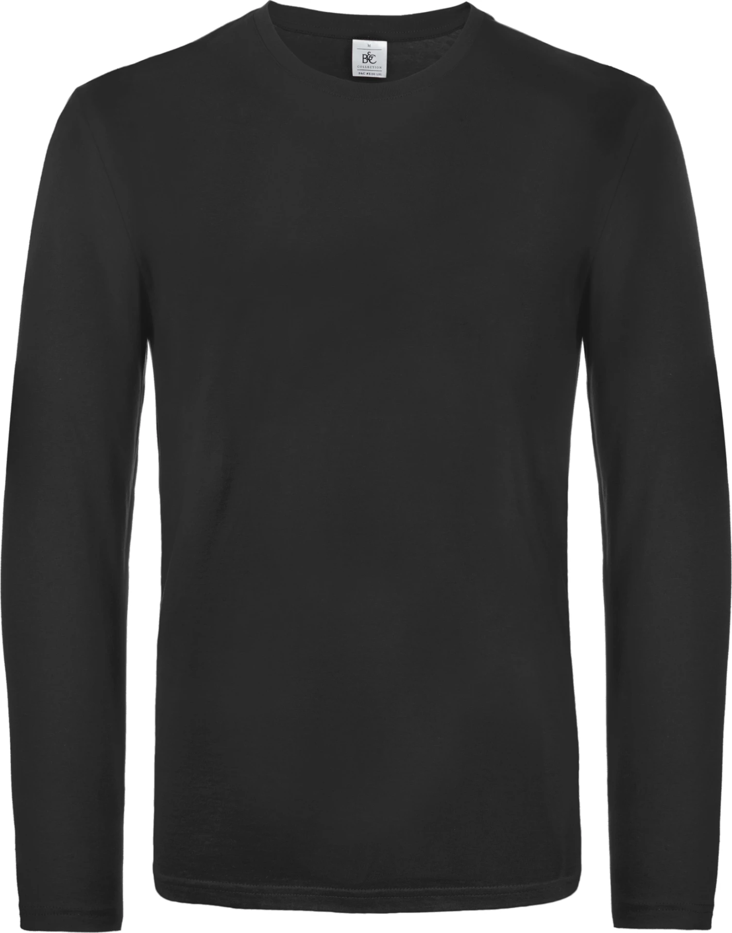 BC-TU07T-TShirt-E190-LSL-black-0 B&C T-Shirt #E190 Long Sleeve