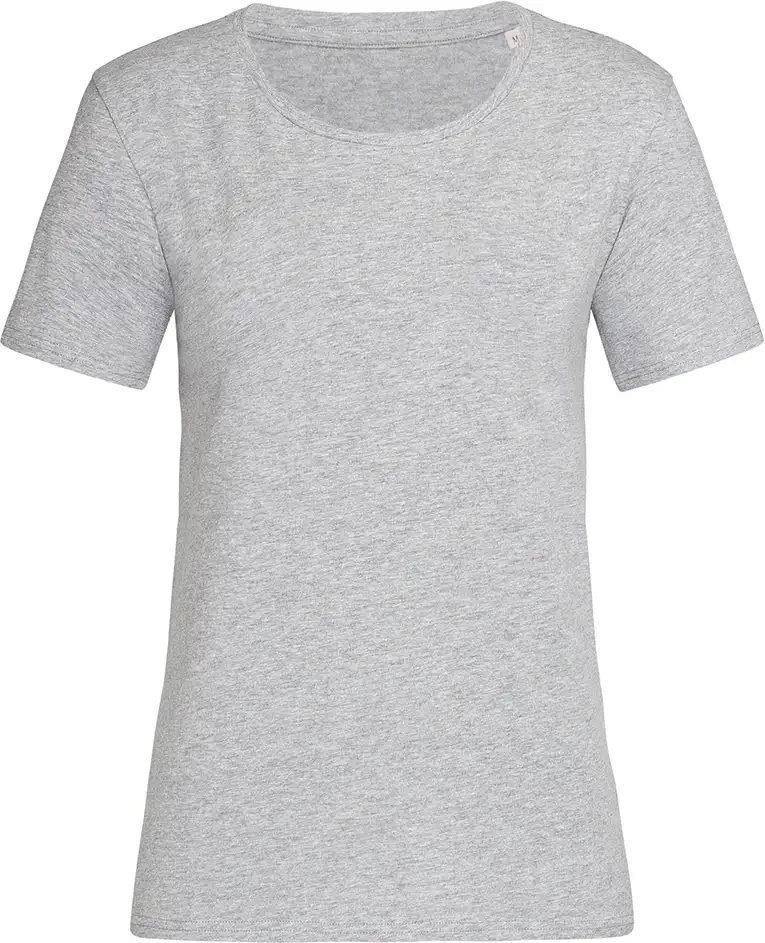 stedman-st9730-stretch-t-shirt-relaxed-women-greyheather-front-4 Stedman Relax Crew Neck for women