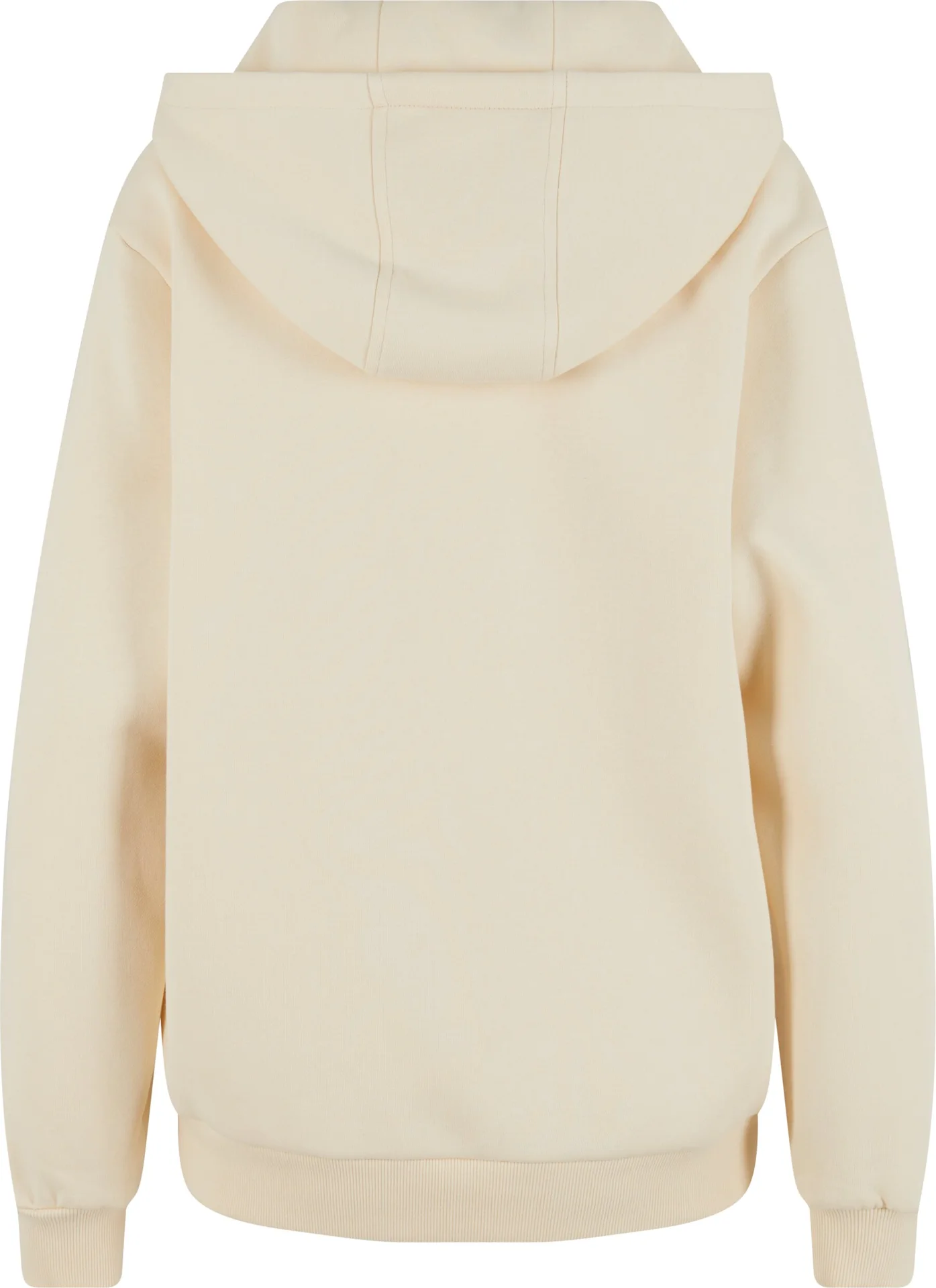 Build Your Brand Ladies Fluffy Zip Hoody