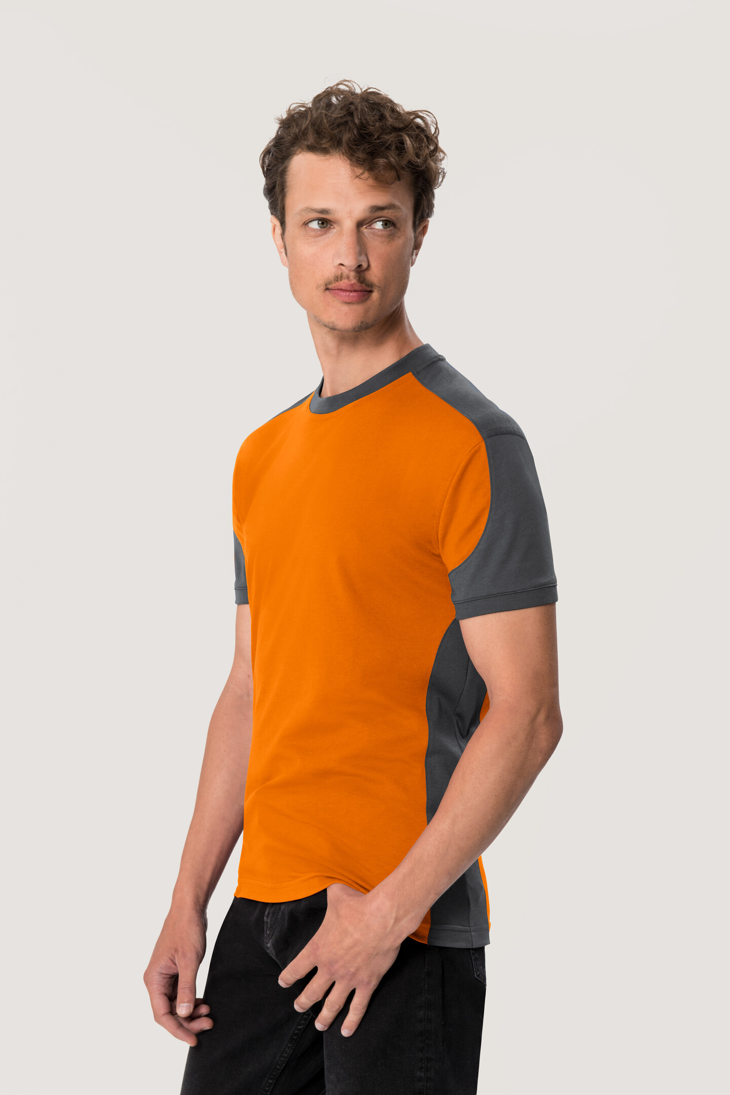 HAKRO T-Shirt-Contrast 290 Mikralinar®