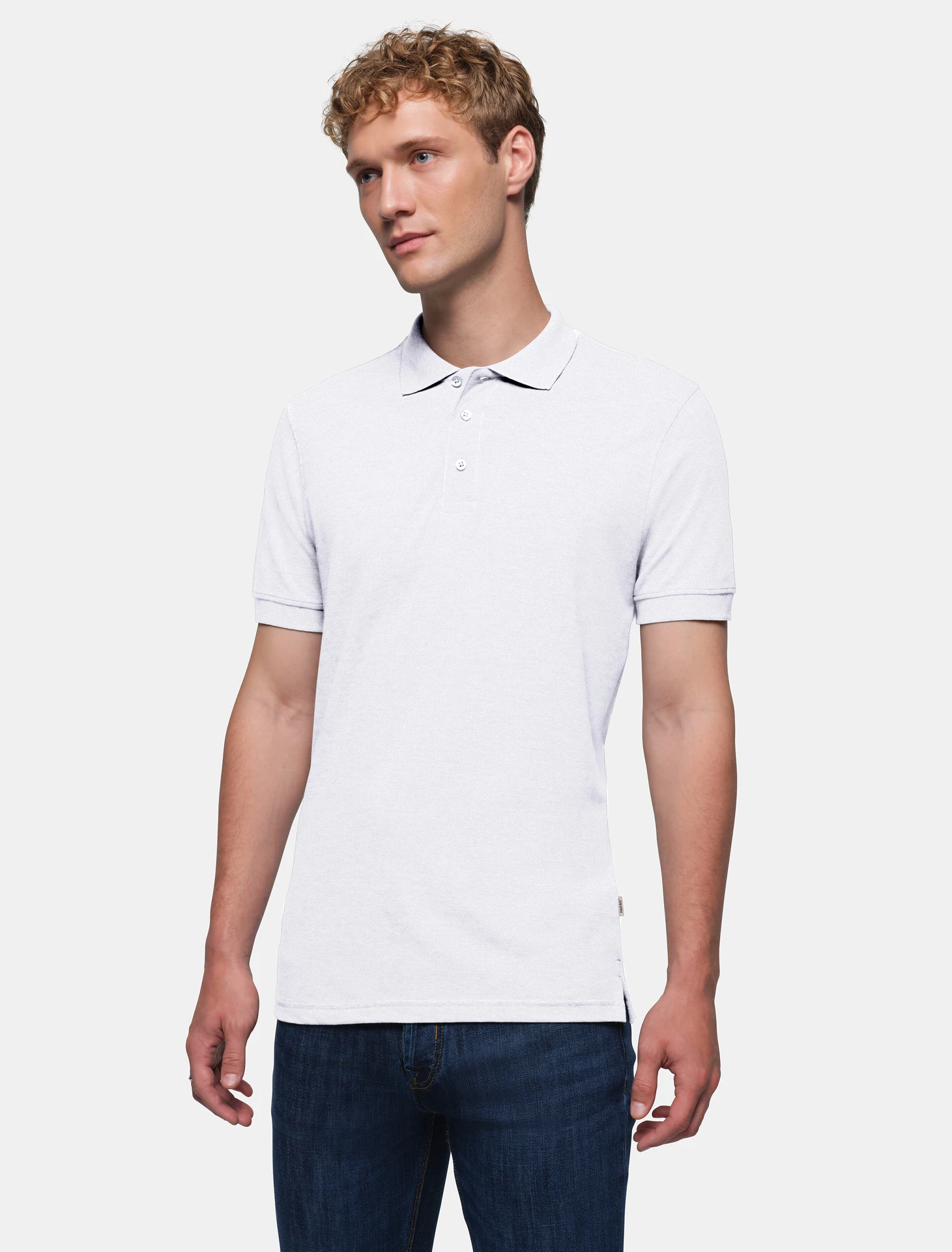 hakro-810-poloshirt-classic-weiss-model-0 HAKRO Poloshirt 810 Classic