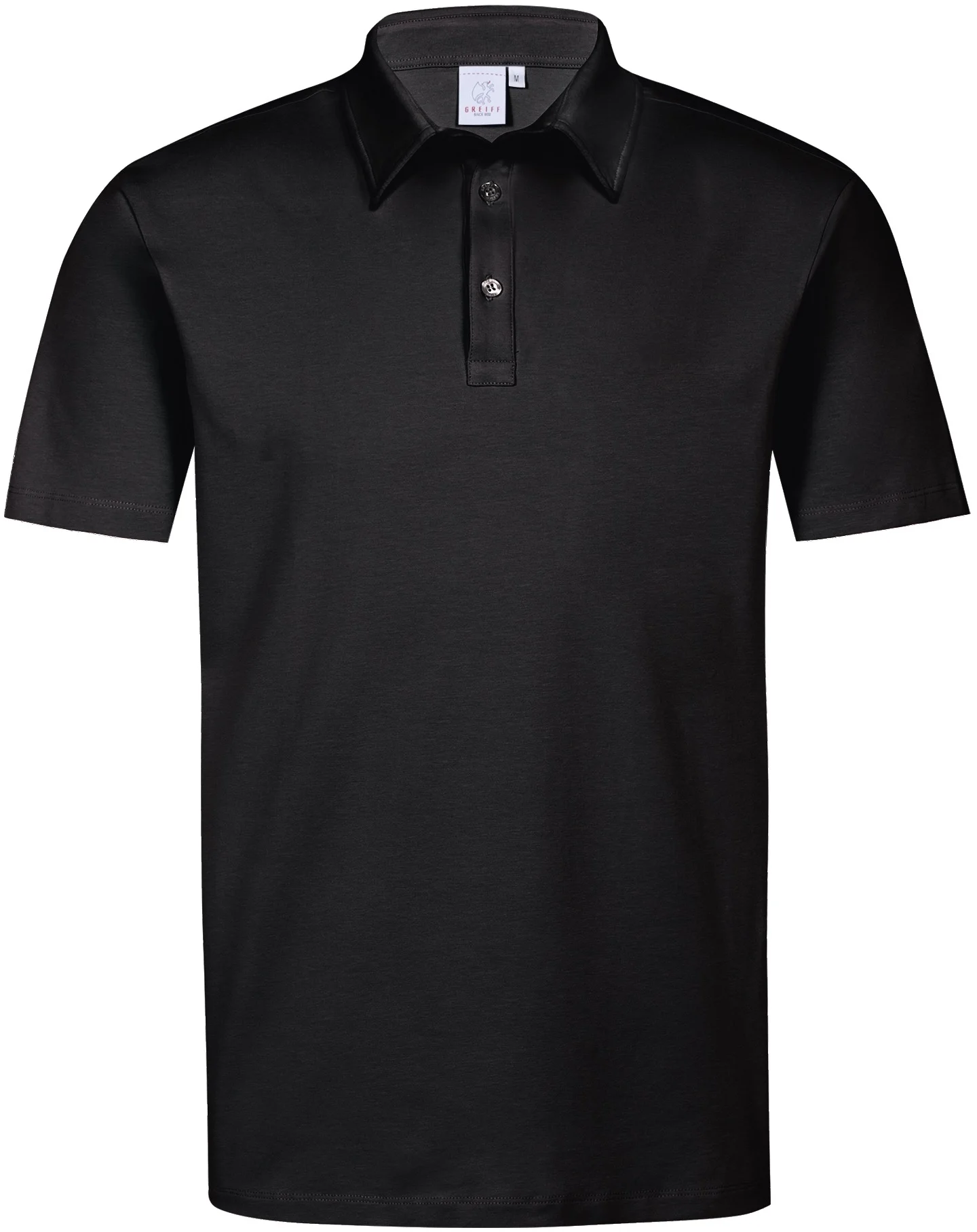 greiff-66270-herren-poloshirt-rf_1405_schwarz-front-2 GREIFF Herren Poloshirt Regular Fit