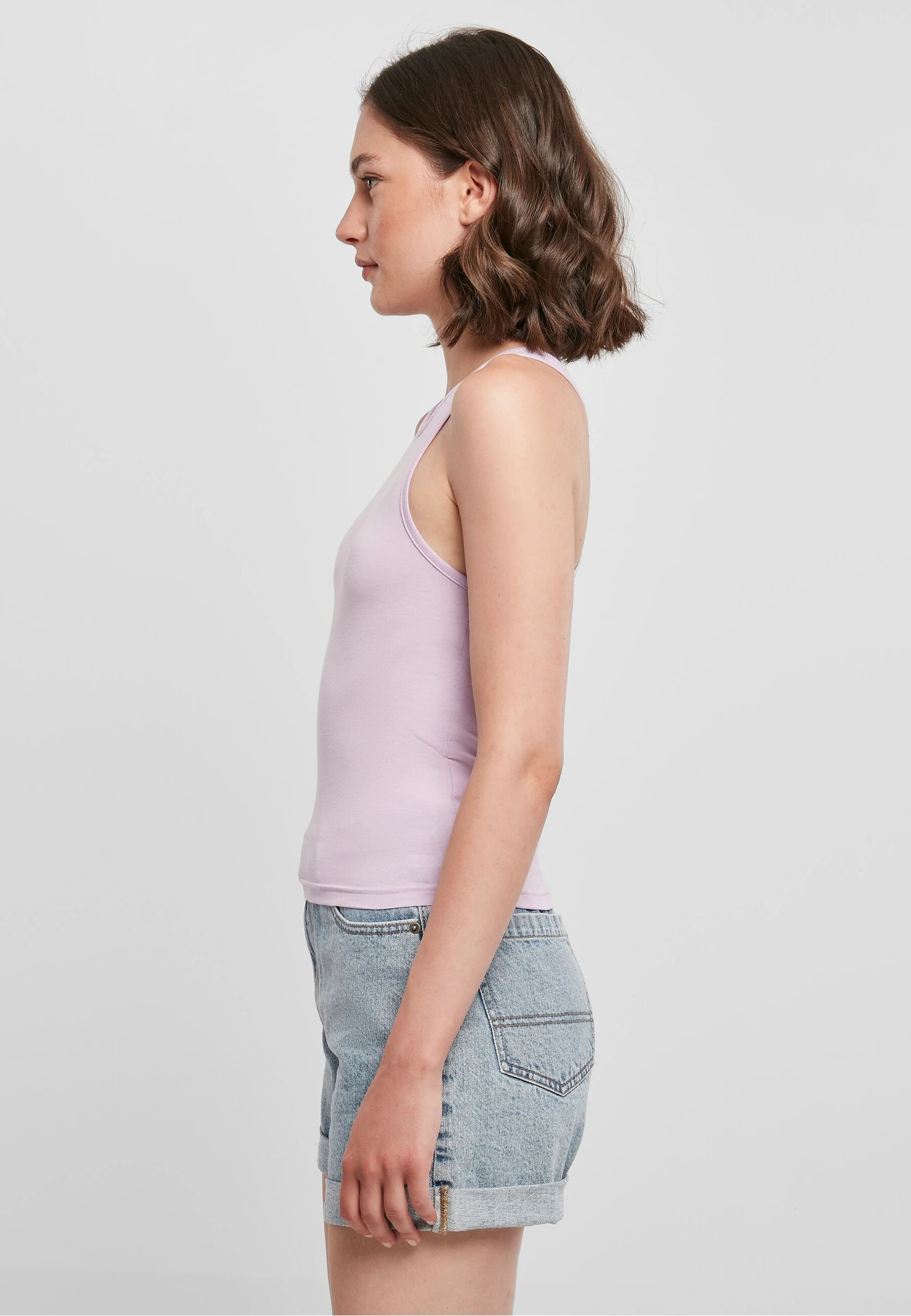 Build Your Brand Ladies Racer Back Top