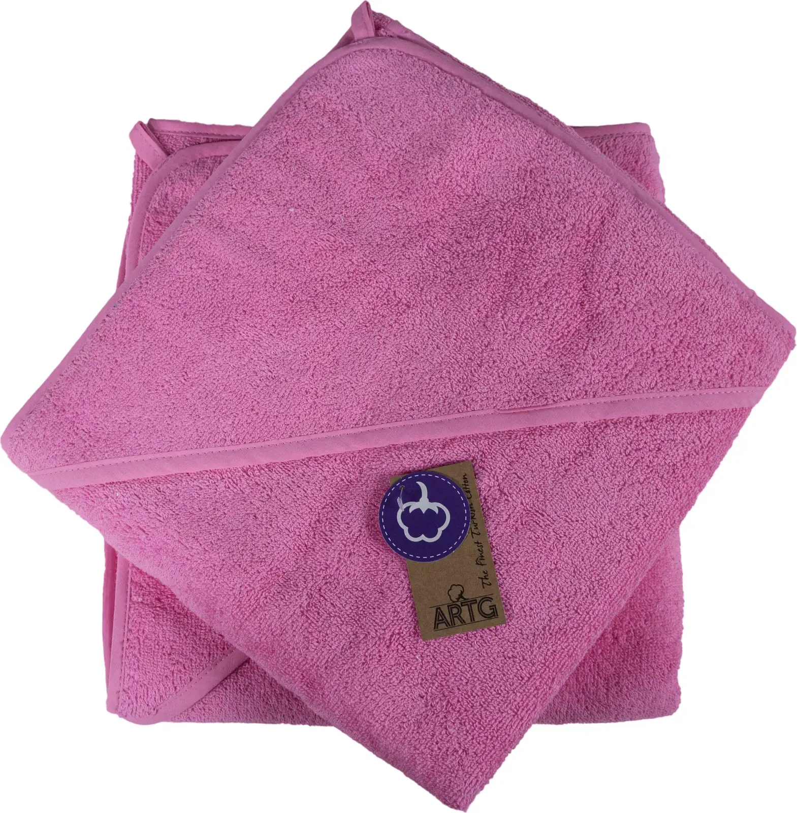 artg-arb031-babiezz-baby-hooded-towel-pink-front-1 ARTG Babiezz® Baby Hooded Towel
