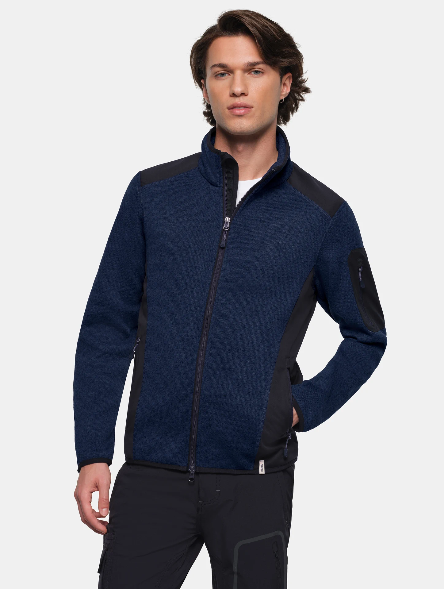 HAKRO Strickfleece-Jacke 836 Dawson