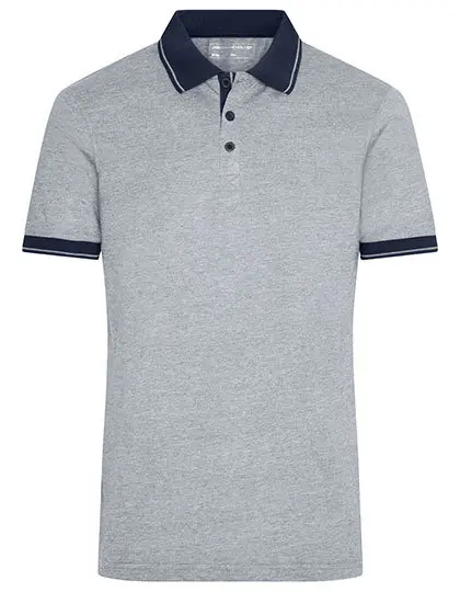 grey heather/navy
