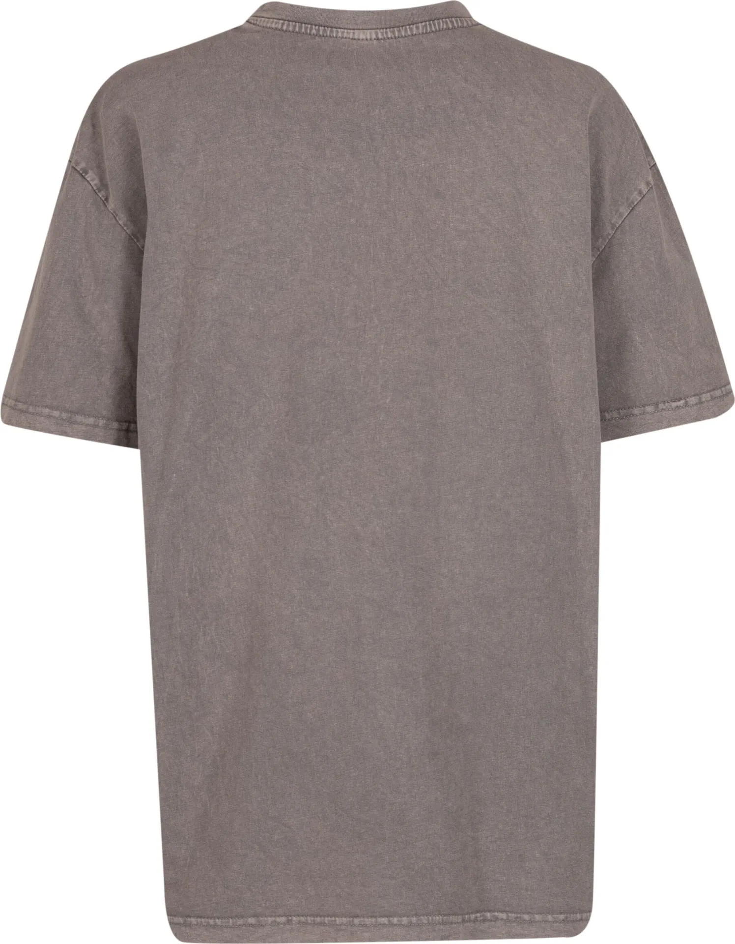 Build Your Brand Ladies Oversized Acid Wash Tee
