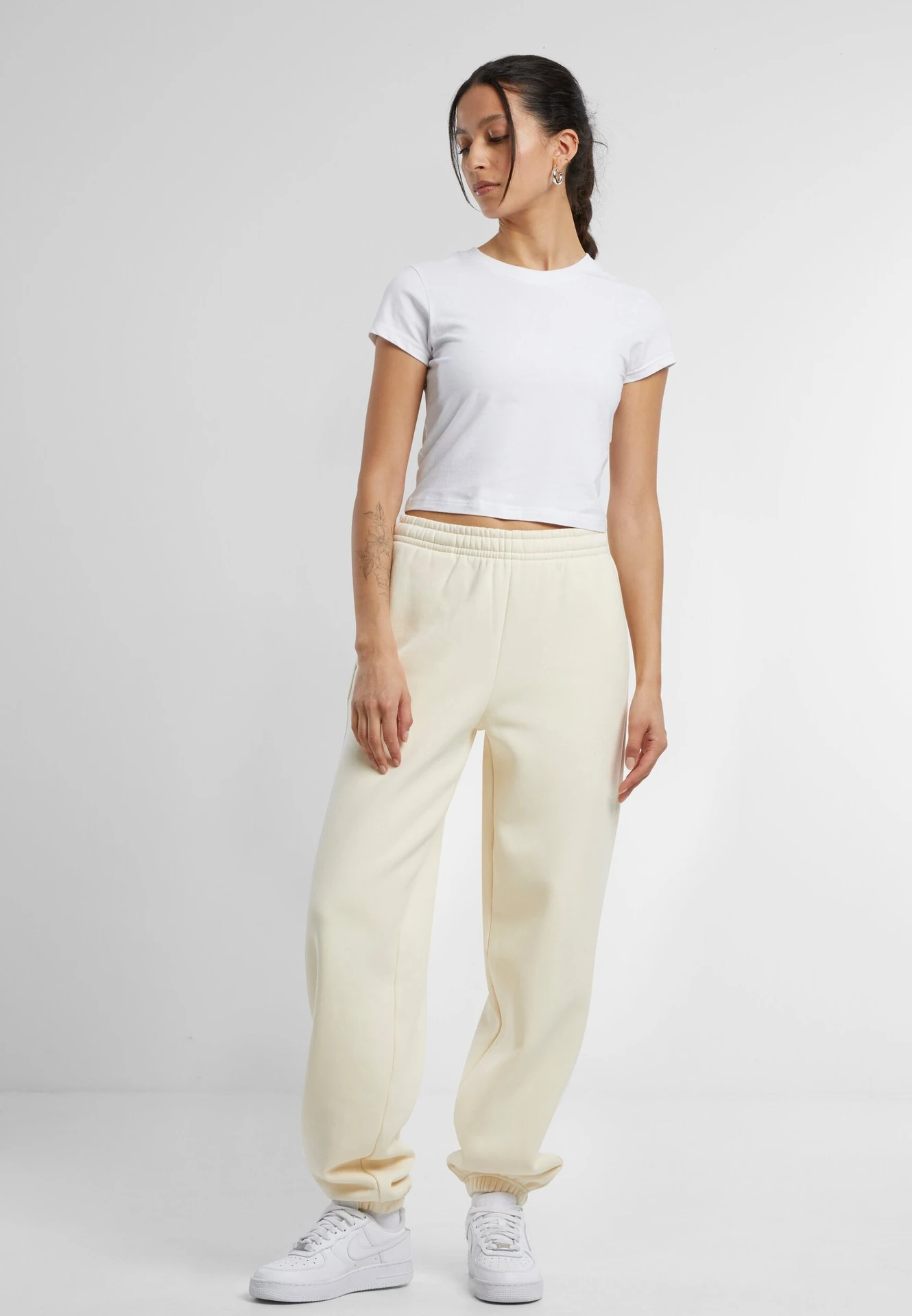 Build Your Brand Ladies Fluffy Sweatpants