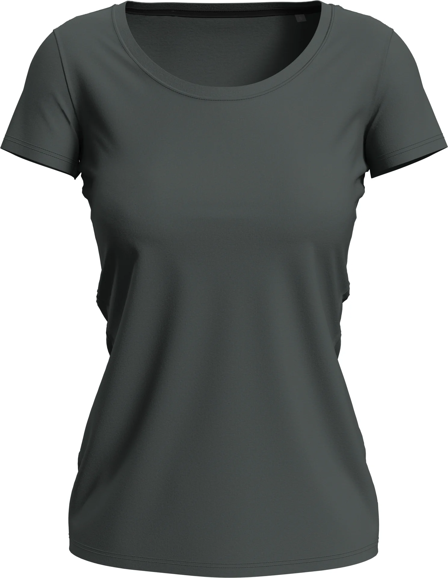 stedman-st9700-crew-neck-t-shirt-claire-slategrey-front-4 Stedman Claire Crew Neck for women
