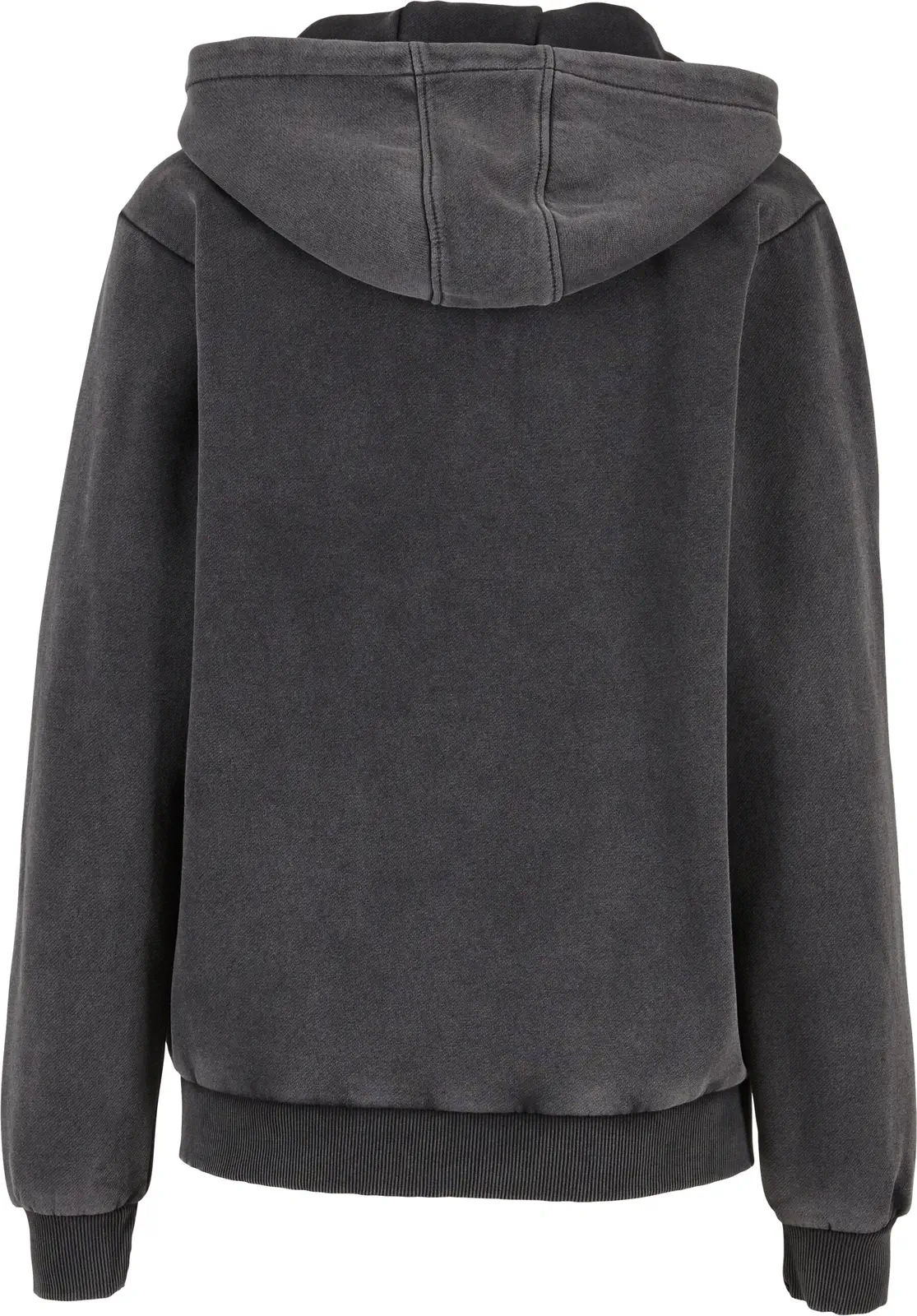 Build Your Brand Ladies Vintage Heavy Zip Hoody