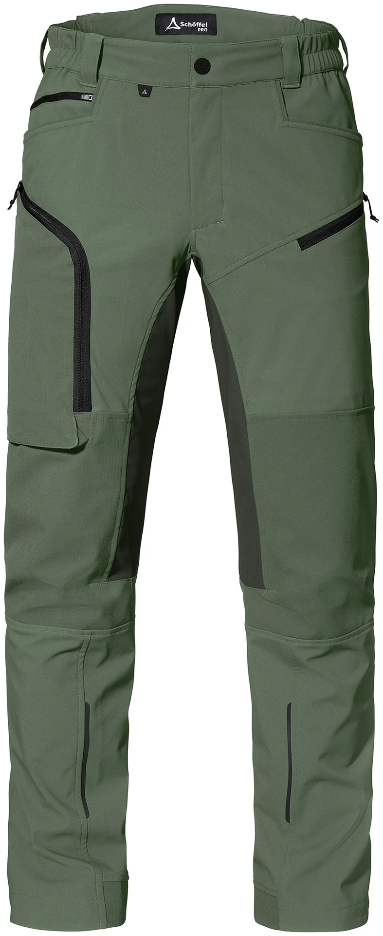 schoeffel-pro-7001-allwettertalent-hose-gruen-front-1 Schöffel PRO 7001 ALLWETTERTALENT Cordura-Softshellhose