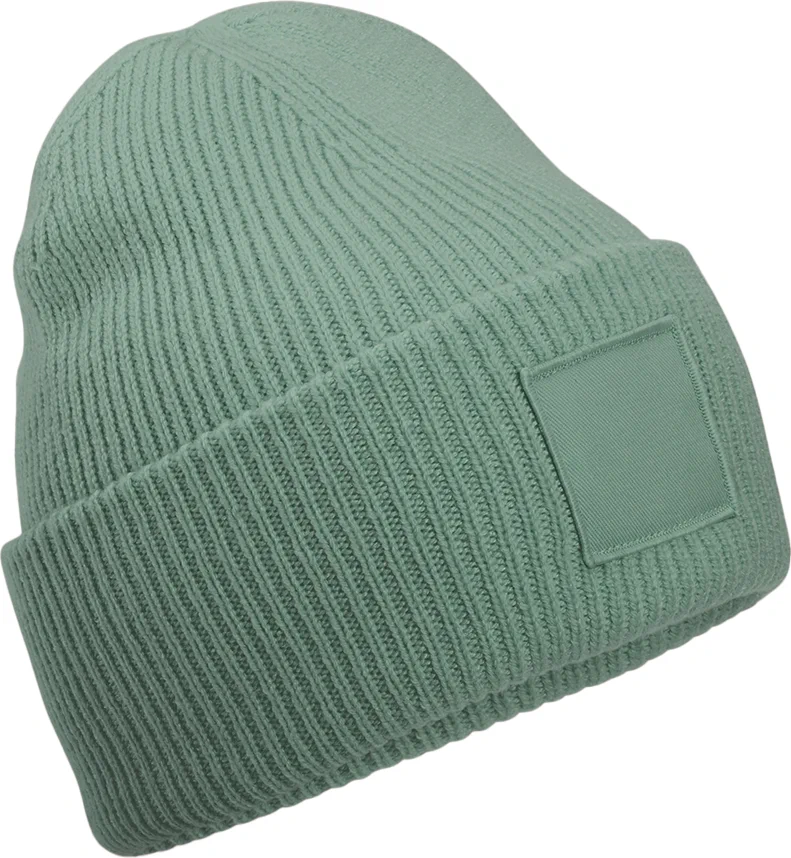 Beechfield Deep Cuffed Tonal Patch Beanie