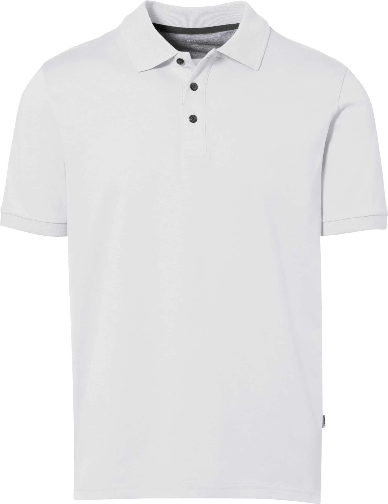 hakro-814-cotton-tec-poloshirt-weiss-front-1 HAKRO Poloshirt 814 Cotton-Tec