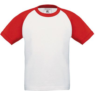 B&C T-Shirt Base-Ball Kids