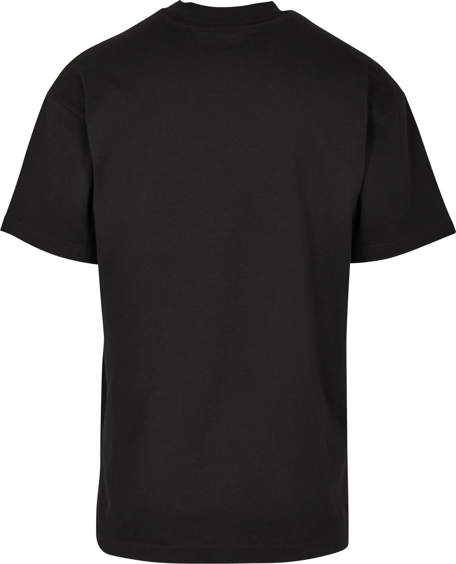 BYB-BY122-premium-combed-jersey-t-shirt-black-back-7 Build Your Brand Premium Combed Jersey T-Shirt