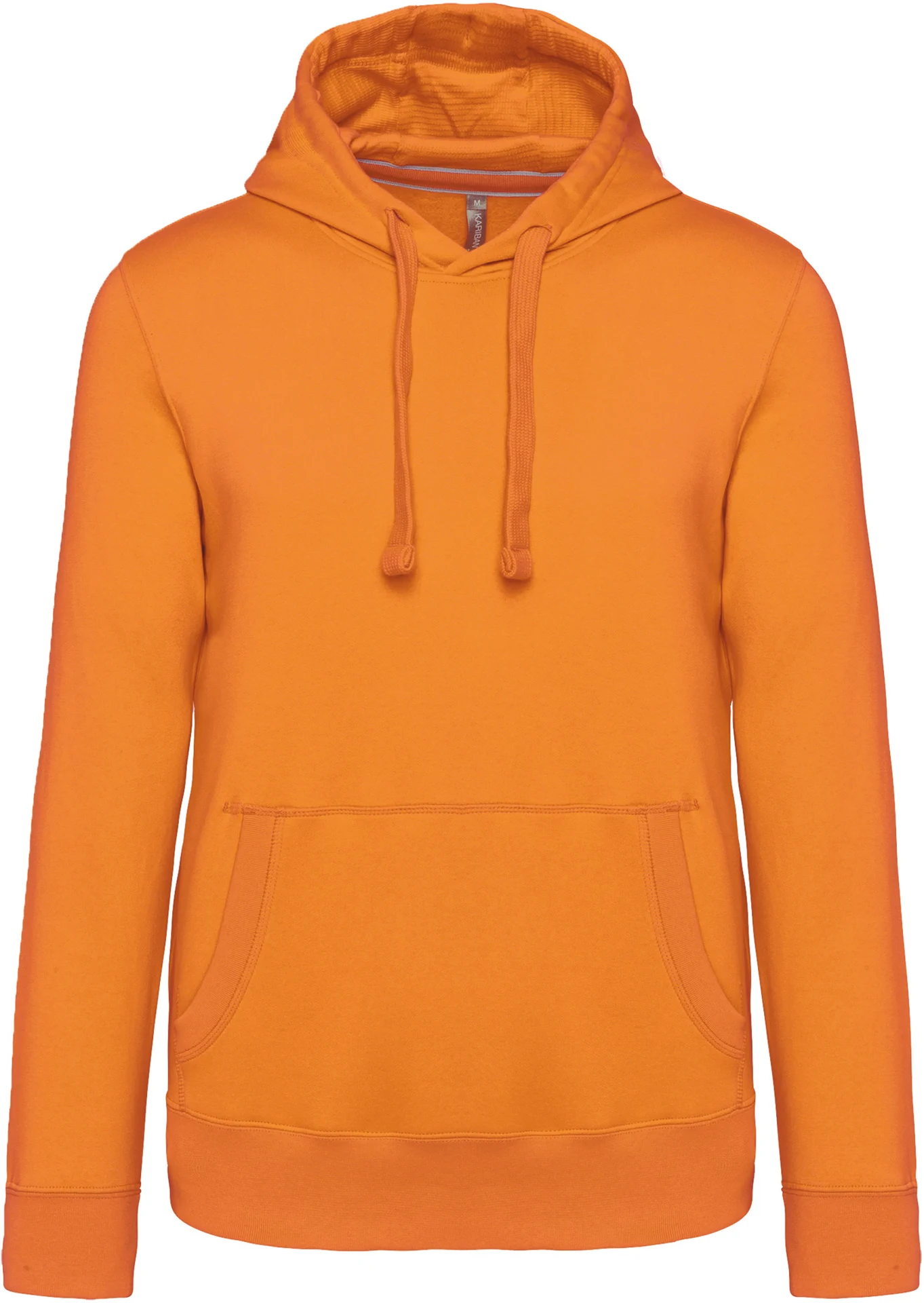 K489-kapuzen-sweater-orange-front-3 Kariban Kapuzen Sweater