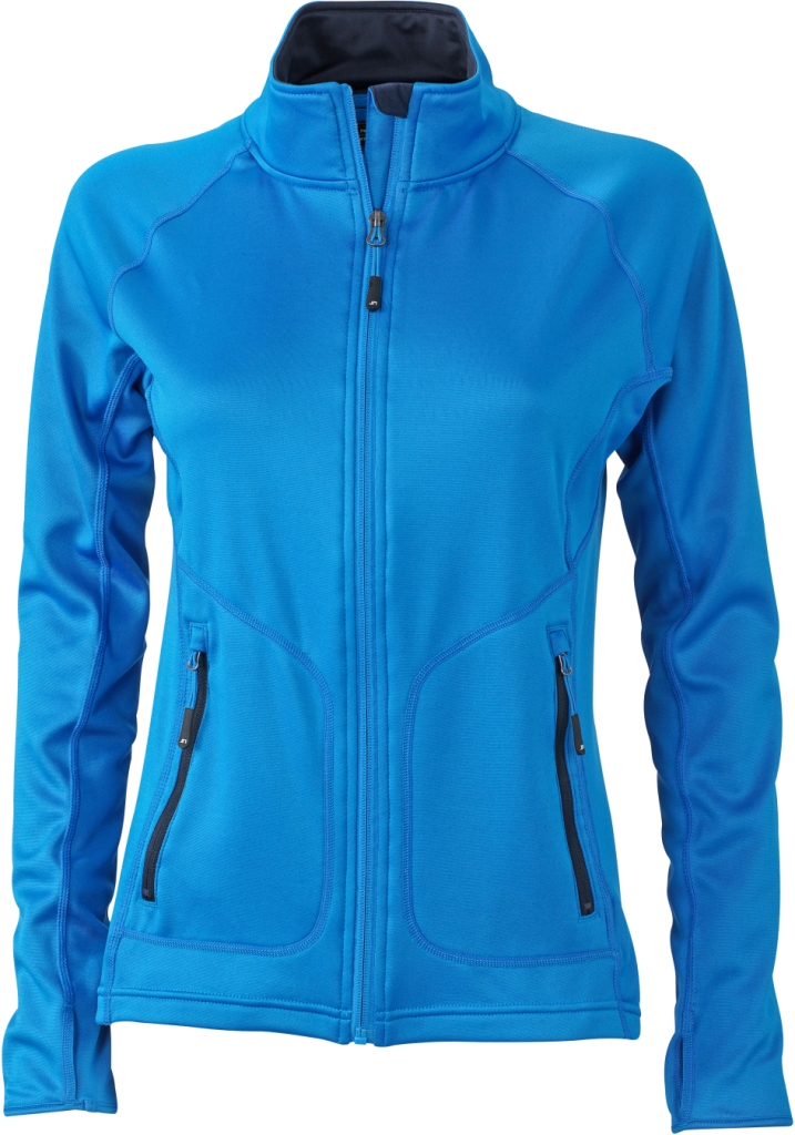 James & Nicholson Ladies Stretch-Fleece Jacket James & Nicholson Ladies Stretch-Fleece Jacket