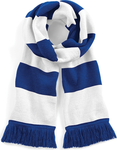 beechfield-b479-stadium-scarf-brightroyal-white-front-1 Beechfield Stadium Scarf