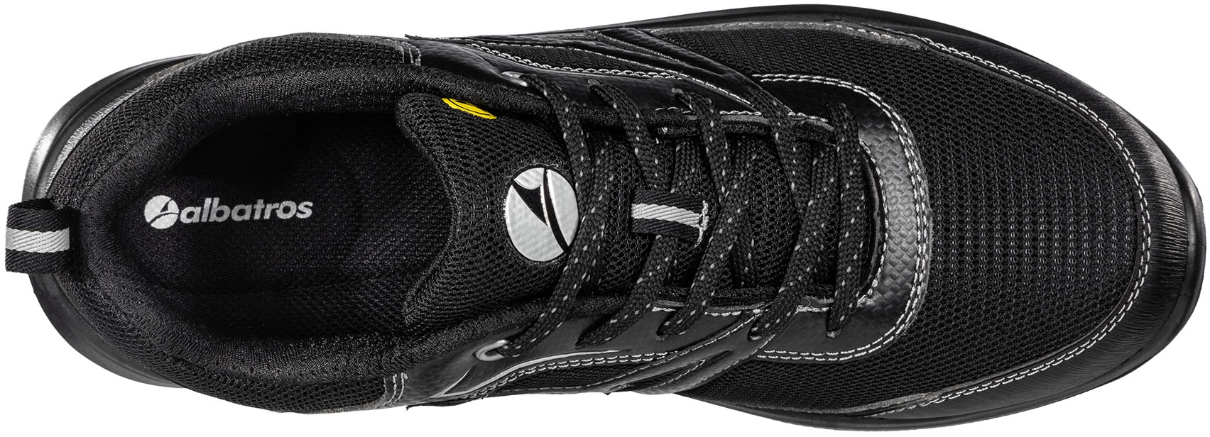 albatros Sicherheitsschuh RIDER BLACK LOW S1P