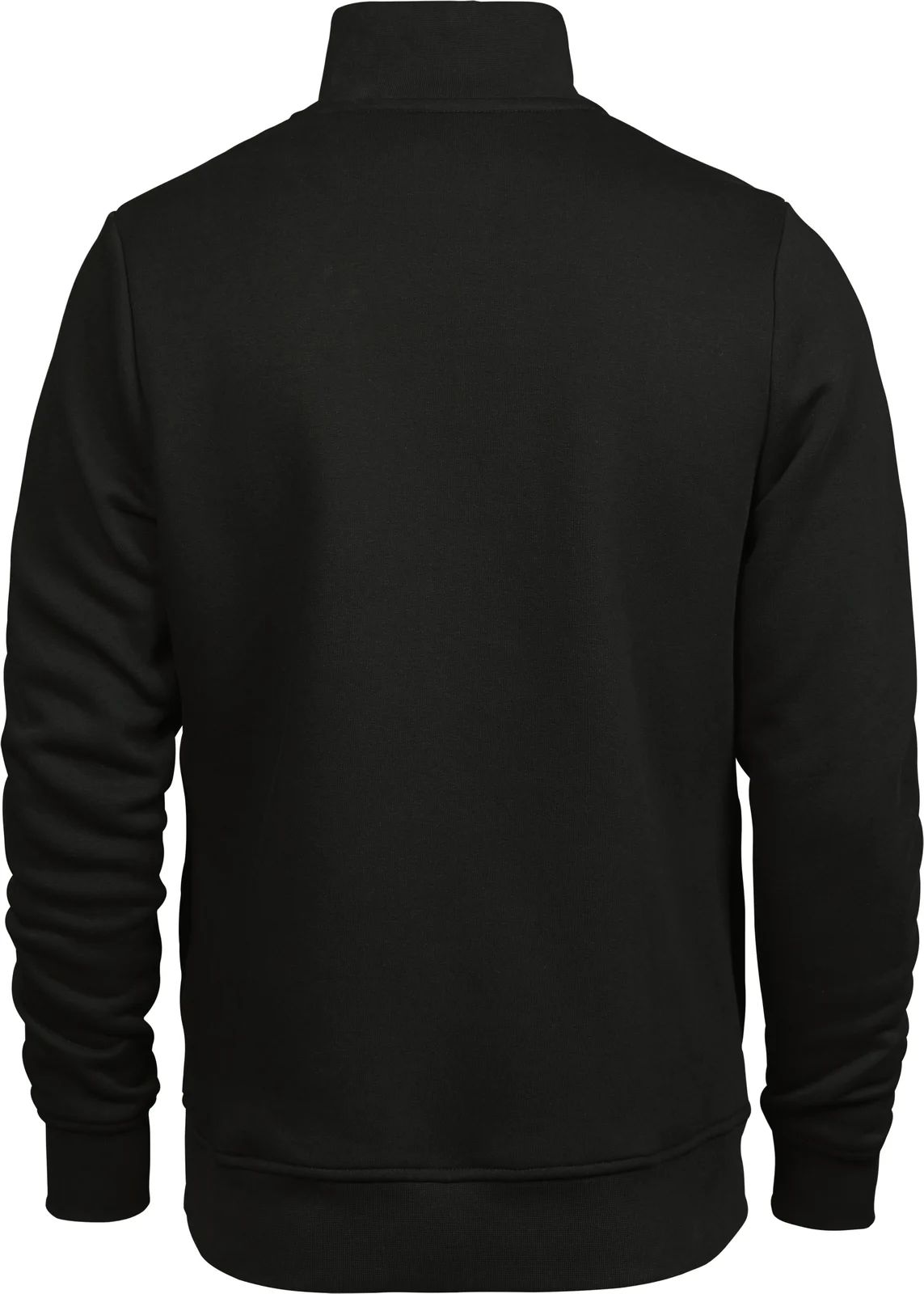 tee-jays-5438-half-zip-sweatshirt-black-back-3 Tee Jays Half Zip Sweatshirt