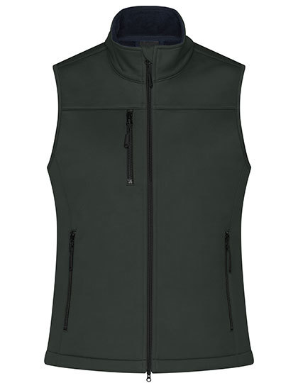 James & Nicholson Ladies Softshell Vest