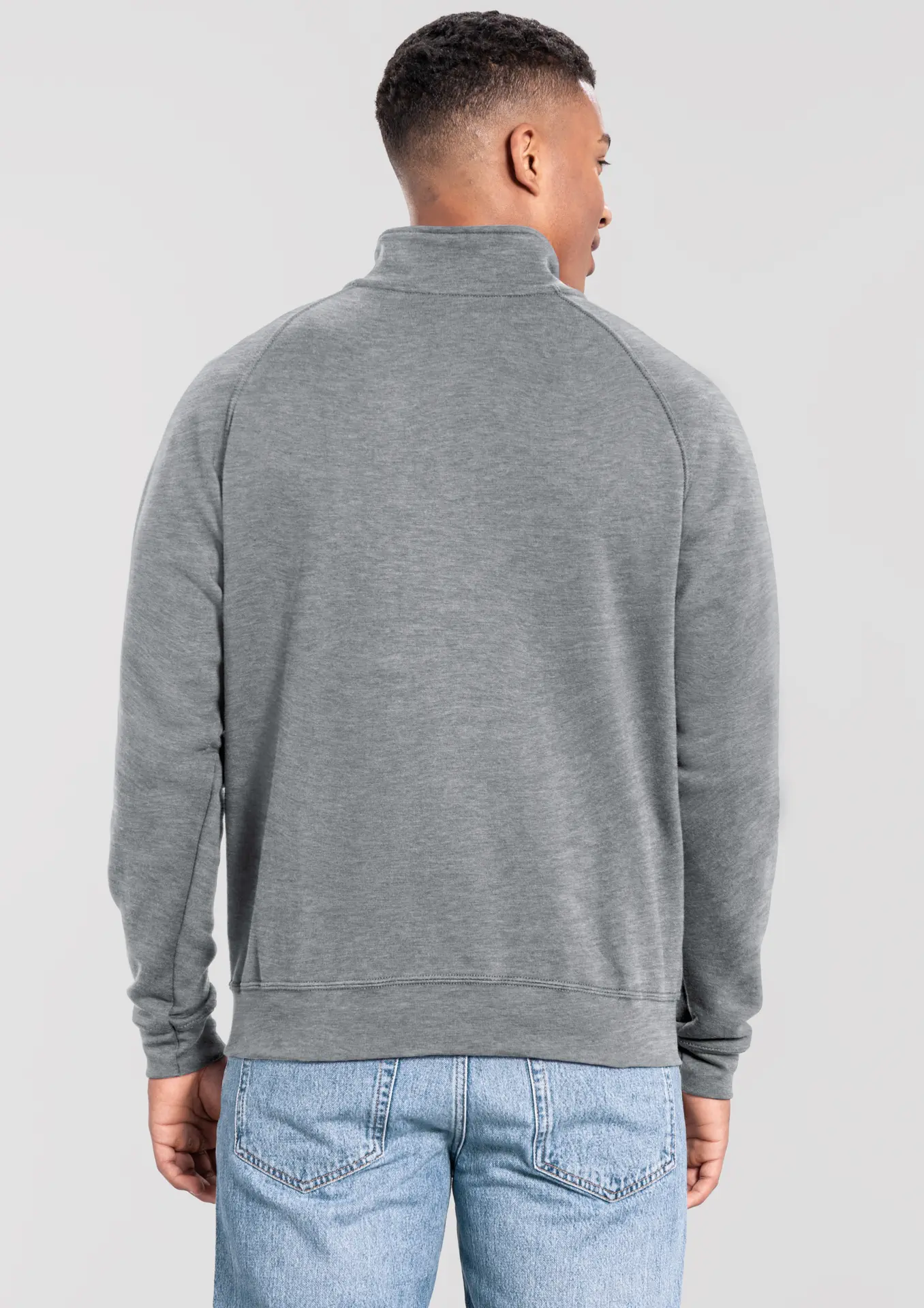 F.O.L. Iconic Premium Zip Neck Sweat