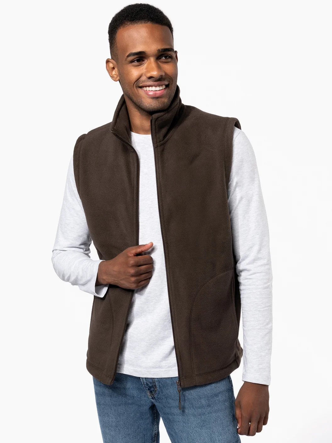 Kariban Microfleece Gilet "Luca"