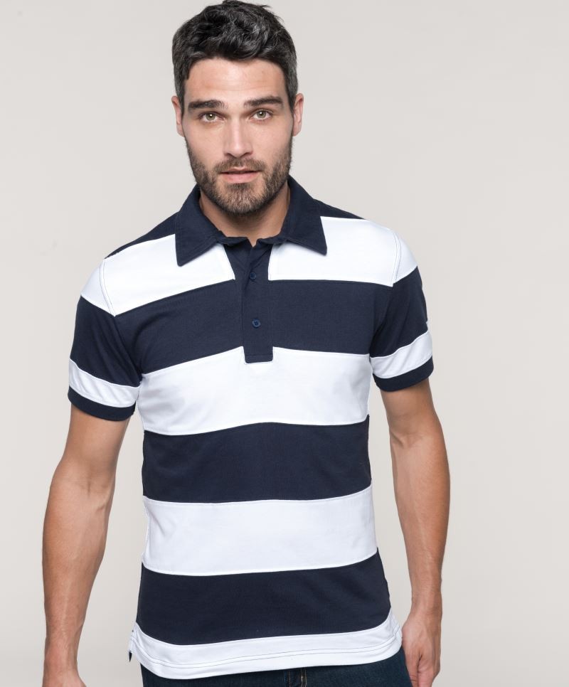 Kariban Herren Jersey Polo "Ray"