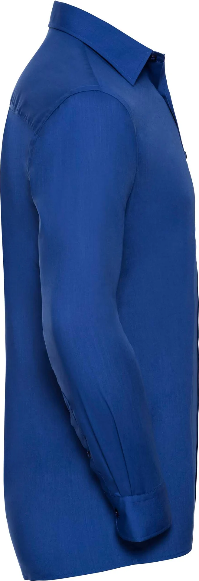 Russell Men's Long Sleeve Polycotton Easy Care Poplin Shirt
