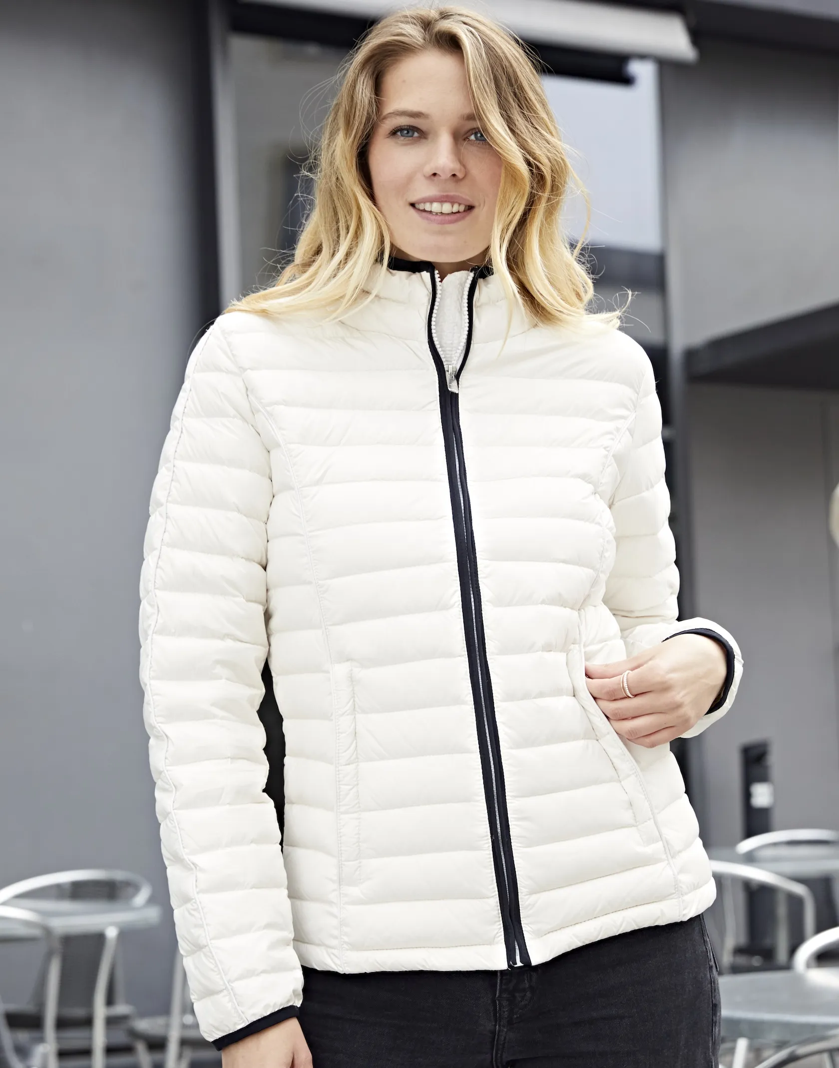 James & Nicholson Ladies Quilted Down Jacket James & Nicholson Ladies Quilted Down Jacket