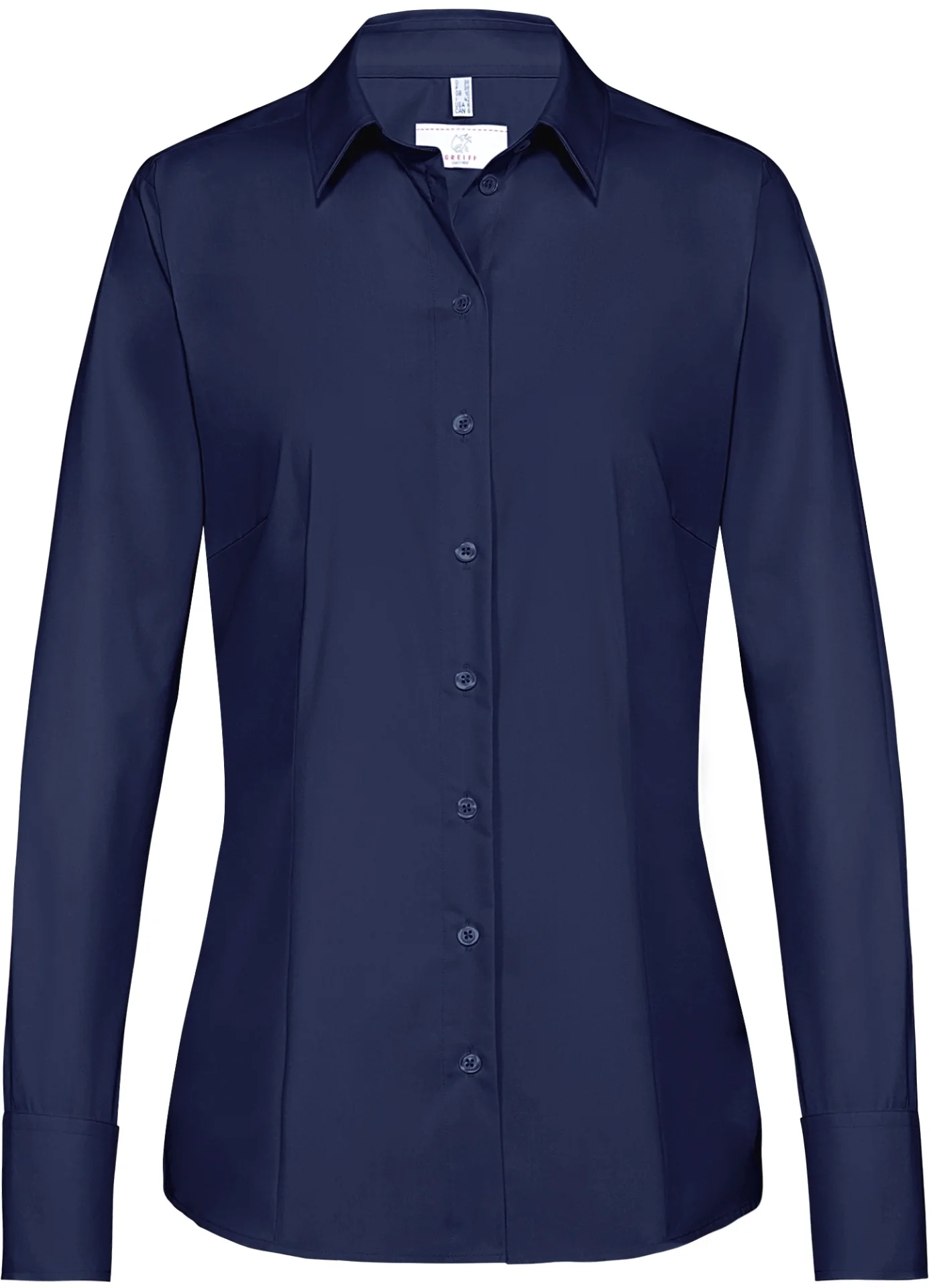 greiff-6515-damen-bluse-11-rf-basic_1120_marine-front-2 GREIFF Damen Bluse BASIC Regular Fit