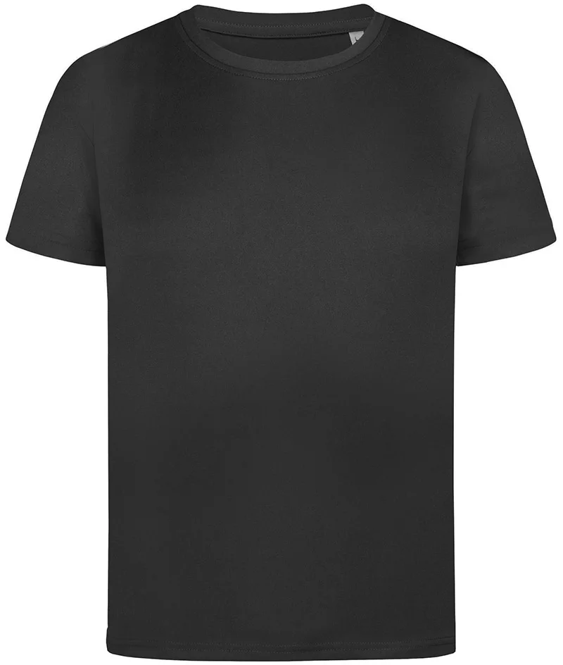 stedman-st8170-sports-t-shirt-kids-blackopal-front-4 Stedman Sports-T Kids
