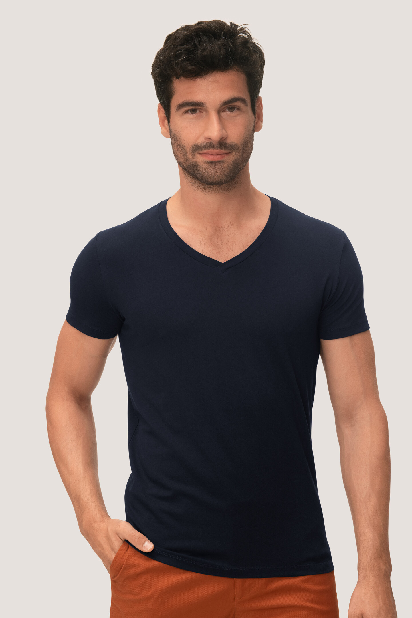 HAKRO V-Shirt 272 Stretch HAKRO V-Shirt 272 Stretch