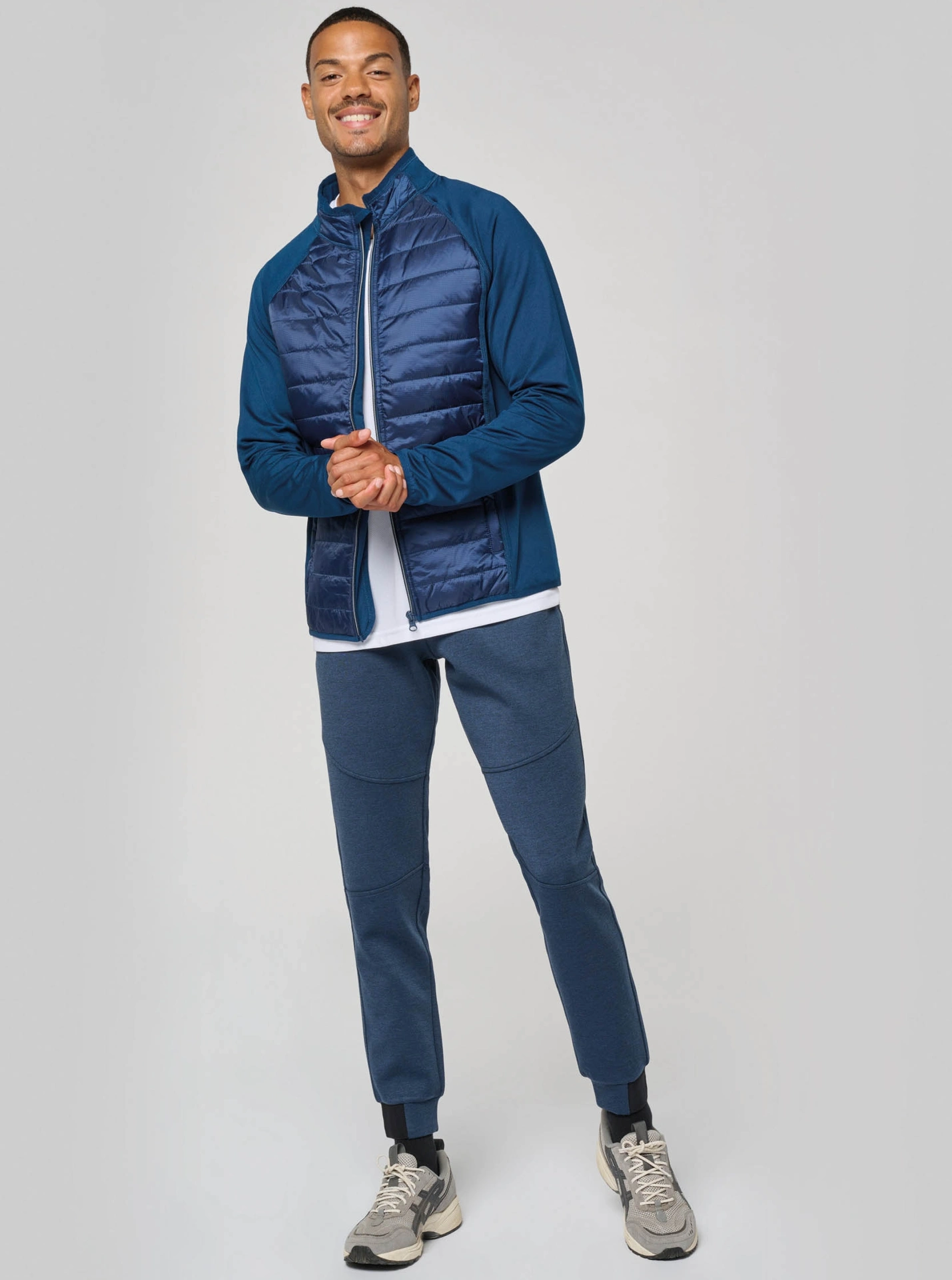 Kariban Sportliche Hybrid Stretch Jacke