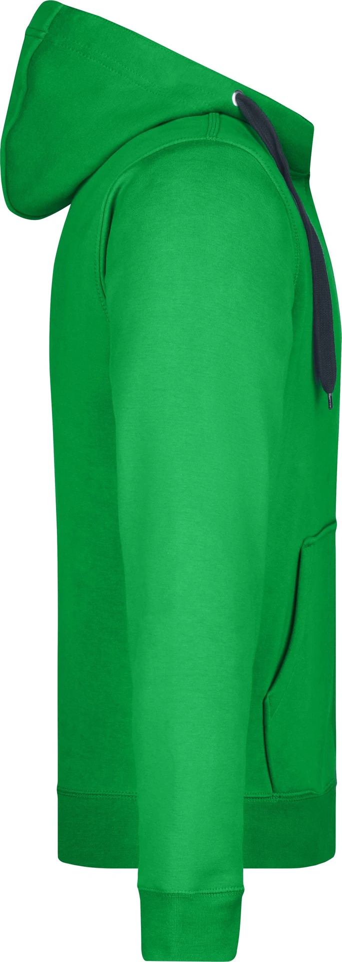 jn355-mens-doubleface-jacket-ferngreen-graphite-right-6 James & Nicholson Men´s Doubleface Jacket
