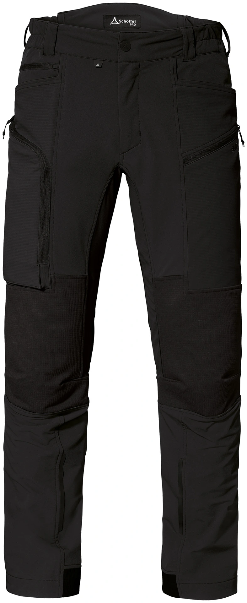 schoeffel-pro-7007-maschine-cordura-stretch-hose-schwarz-front-1 Schöffel PRO 7007 MASCHINE Cordura-Stretch Hose