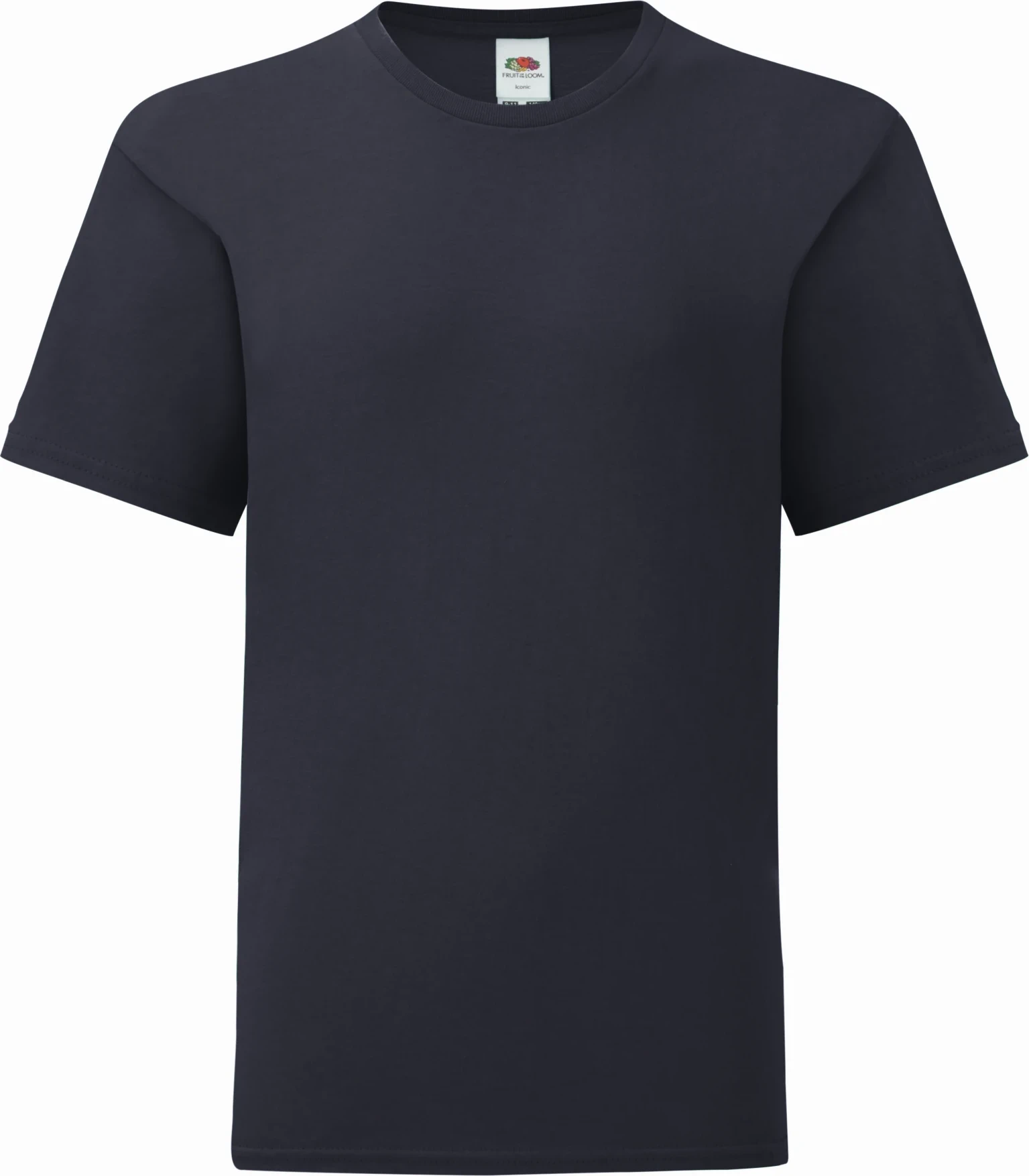fruit-of-the-loom-61-023-0-kids-iconic-t-shirt-deepnavy-4 F.O.L. Kids Iconic T