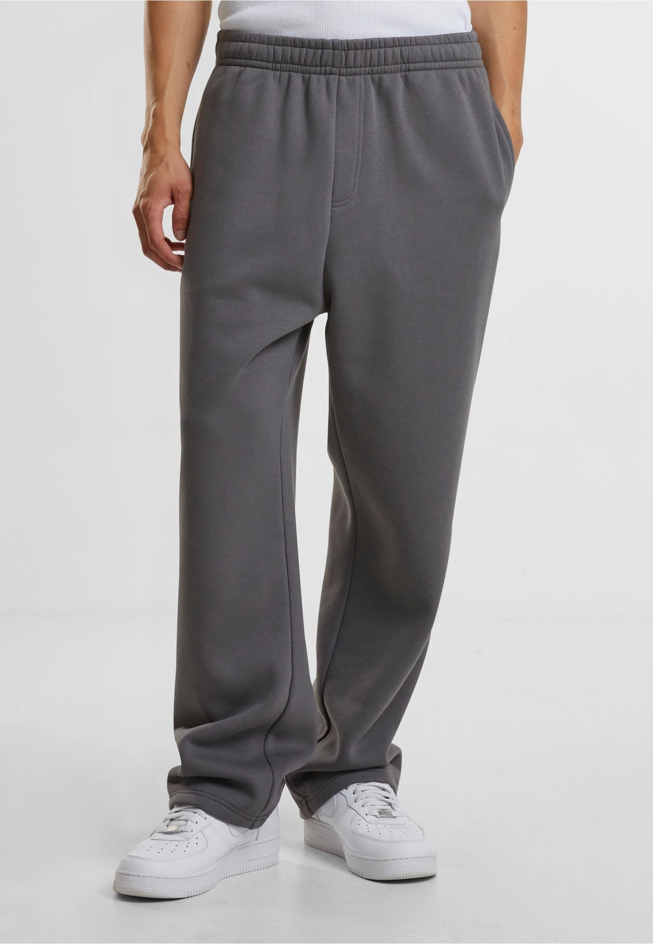 Build Your Brand Fluffy Track Sweatpants