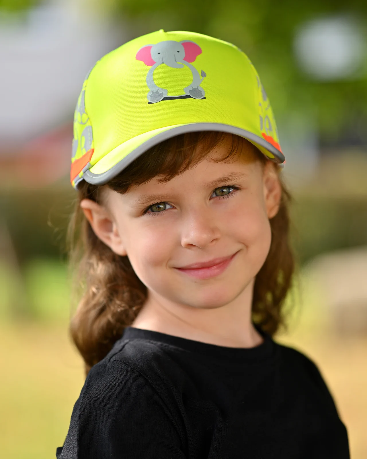 korntex-capfun-cap-for-kids-funtastic-wildlife-elephantyellow-model-4 Korntex Cap für Kinder Funtastic Wildlife