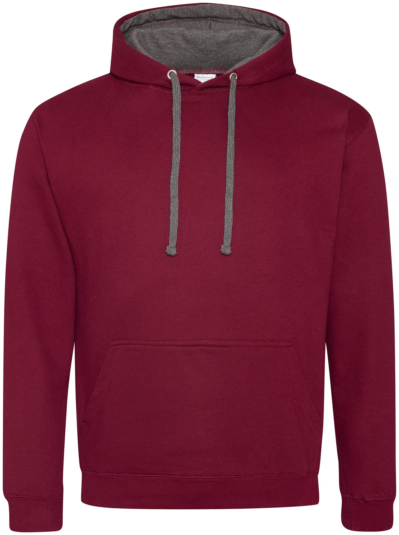 burgundy/heather charcoal