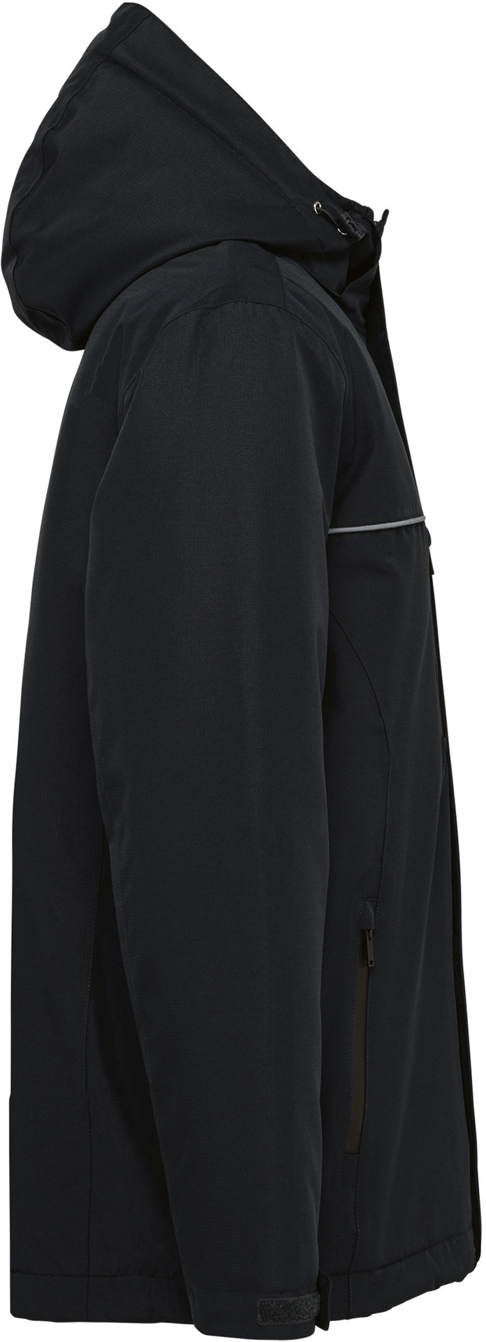 kariban-WK650-workwear-parka-black-right-5 Kariban Unisex Workwear Performance Parka