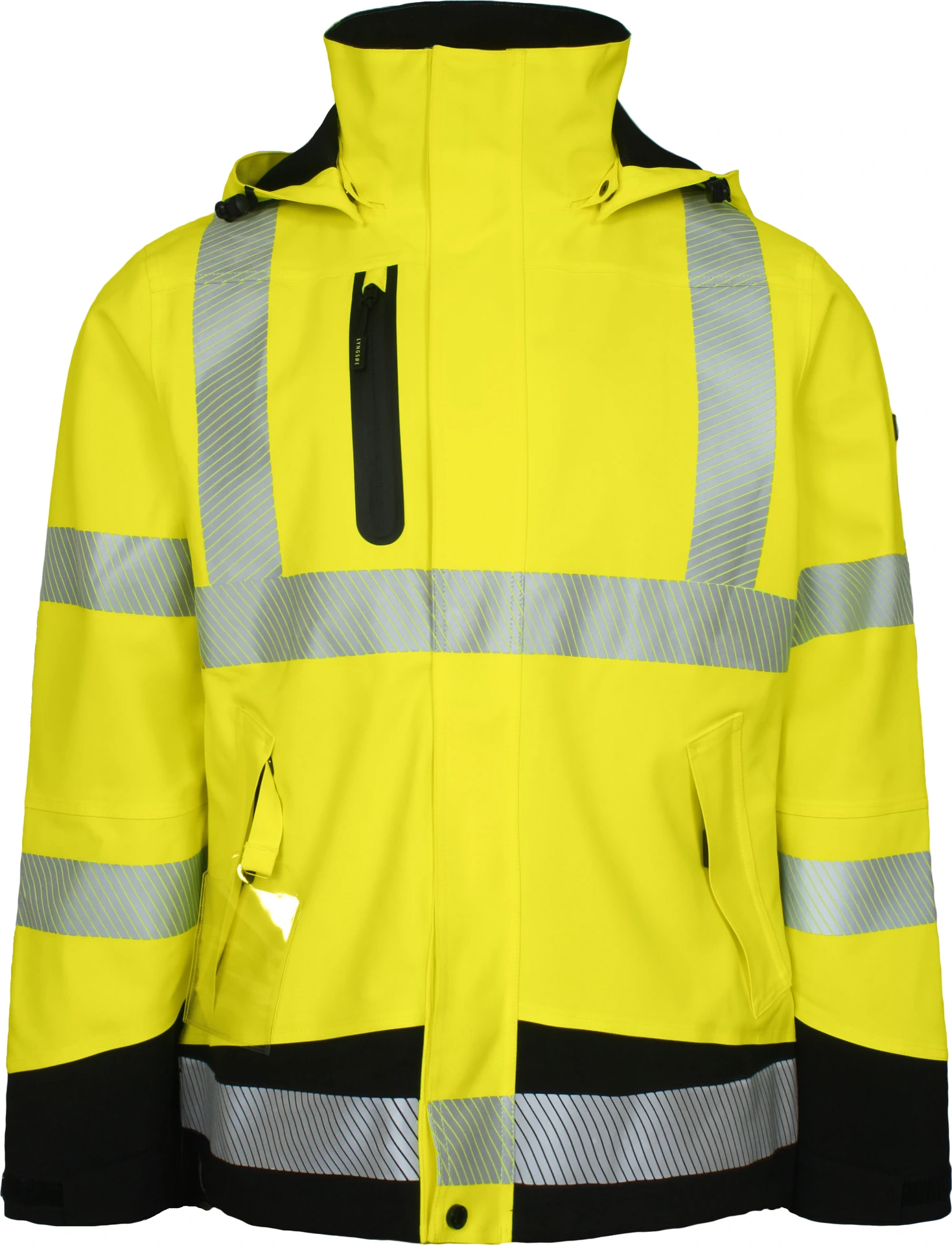 Lyngsøe 4WS-5057 Damen Hi-Vis Stretch Shell-Jacke